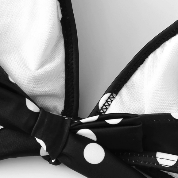 Polka Dot Ruffle Bikini - Picture 3 of 4